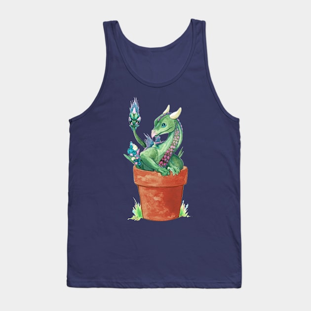 Sprout Tank Top by FishWithATopHat